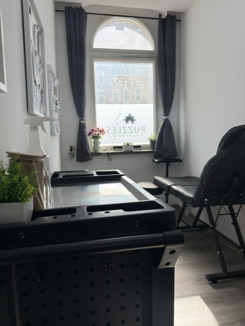Tattoo-Arbeitsplatz im Puzzles Studio